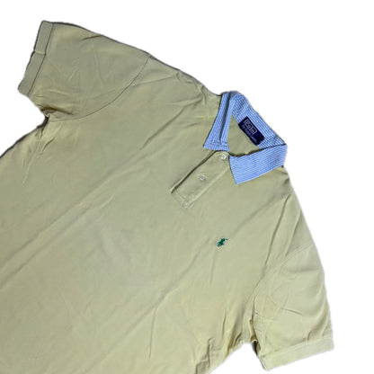 Secondhand yellow cotton Ralph Lauren Poloshirt