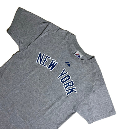 Secondhand grey cotton Majestic New York Teixeira T-Shirt 