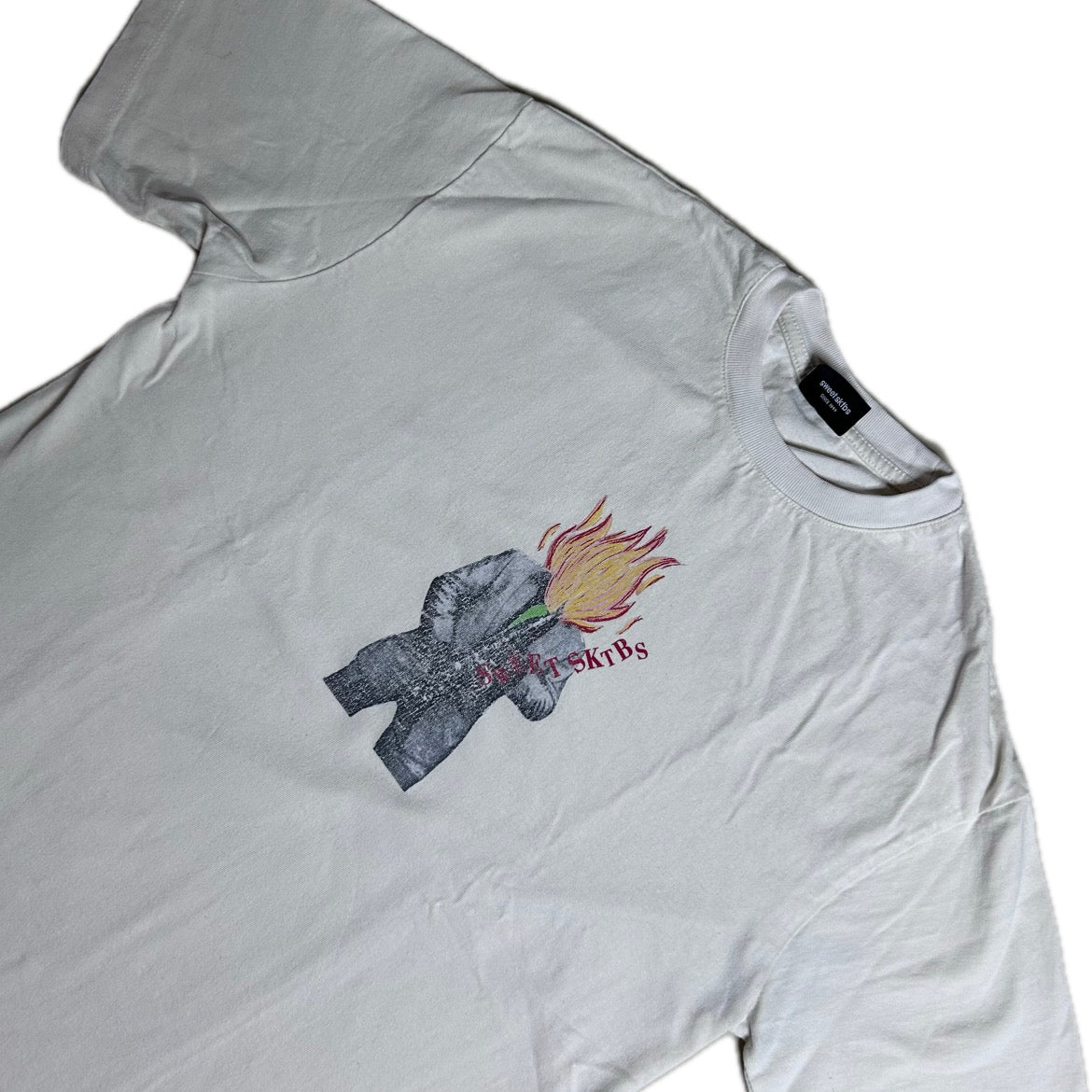 Secondhand white cotton Sweet SKTBS with print 