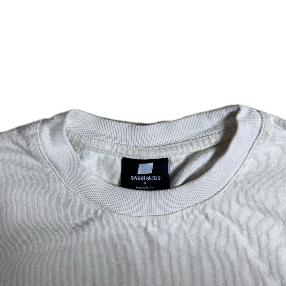 Secondhand white cotton Sweet SKTBS with print 