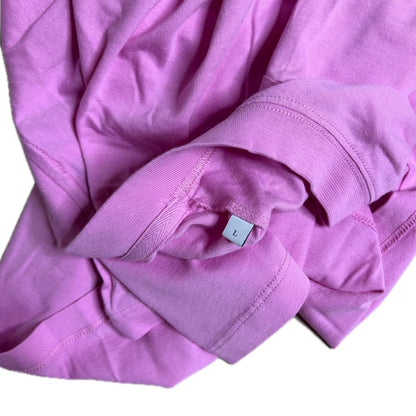Secondhand pink cotton Sandro T-Shirt with print 