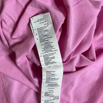 Secondhand pink cotton Sandro T-Shirt with print 