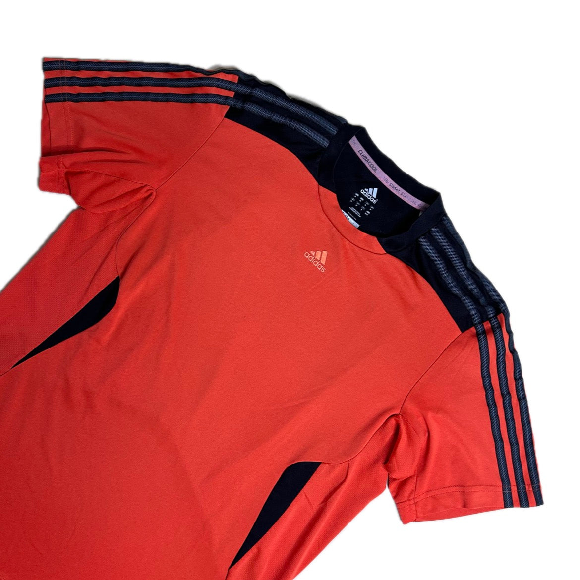 Secondhand orange and black Adidas Sport T-Shirt