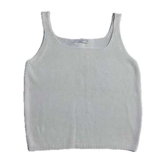 Secondhand white crochet cotton Under Row Top 
