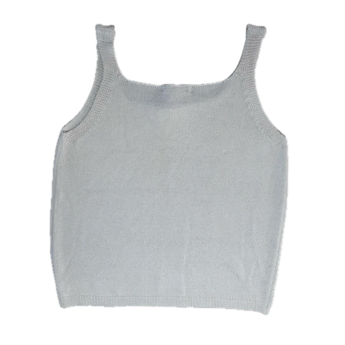 Secondhand white crochet cotton Under Row Top 