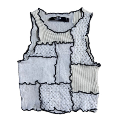 Secondhand white patchwork Jaded London Top 