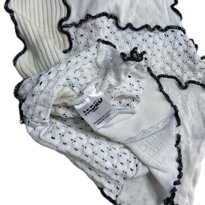 Secondhand white patchwork Jaded London Top 