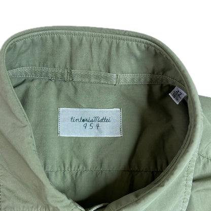 Secondhand khaki green cotton Tintoria Mattei Shirt 