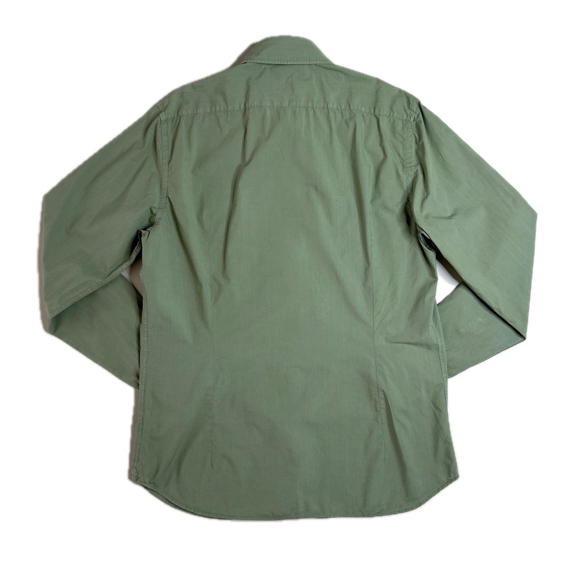 Secondhand khaki green cotton Tintoria Mattei Shirt 