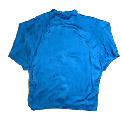 Secondhand blue / turquoise viscose American Vintage Blouse 