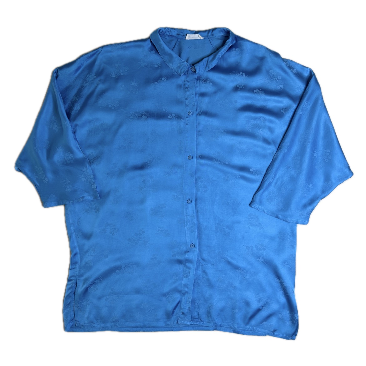 Secondhand blue / turquoise viscose American Vintage Blouse 