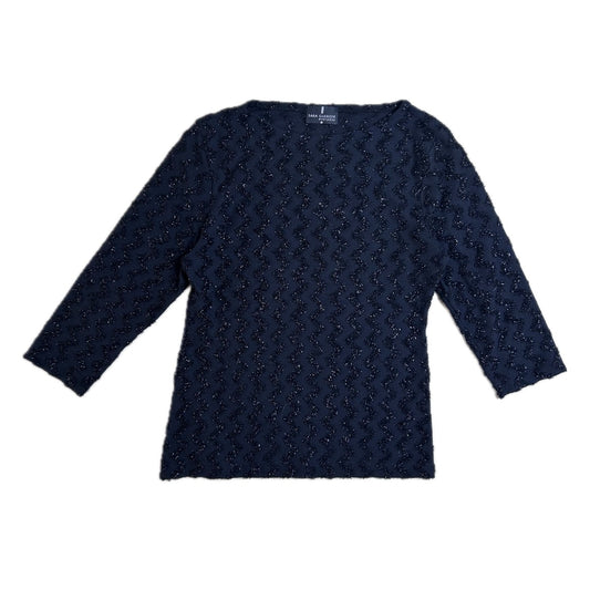 Vintage black glitter Y2K Sara Glenzer 3/4 Longsleeve