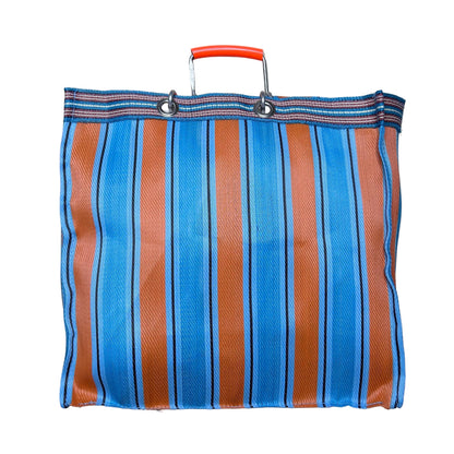 Secondhand orange and blue striped Puebco Bag 