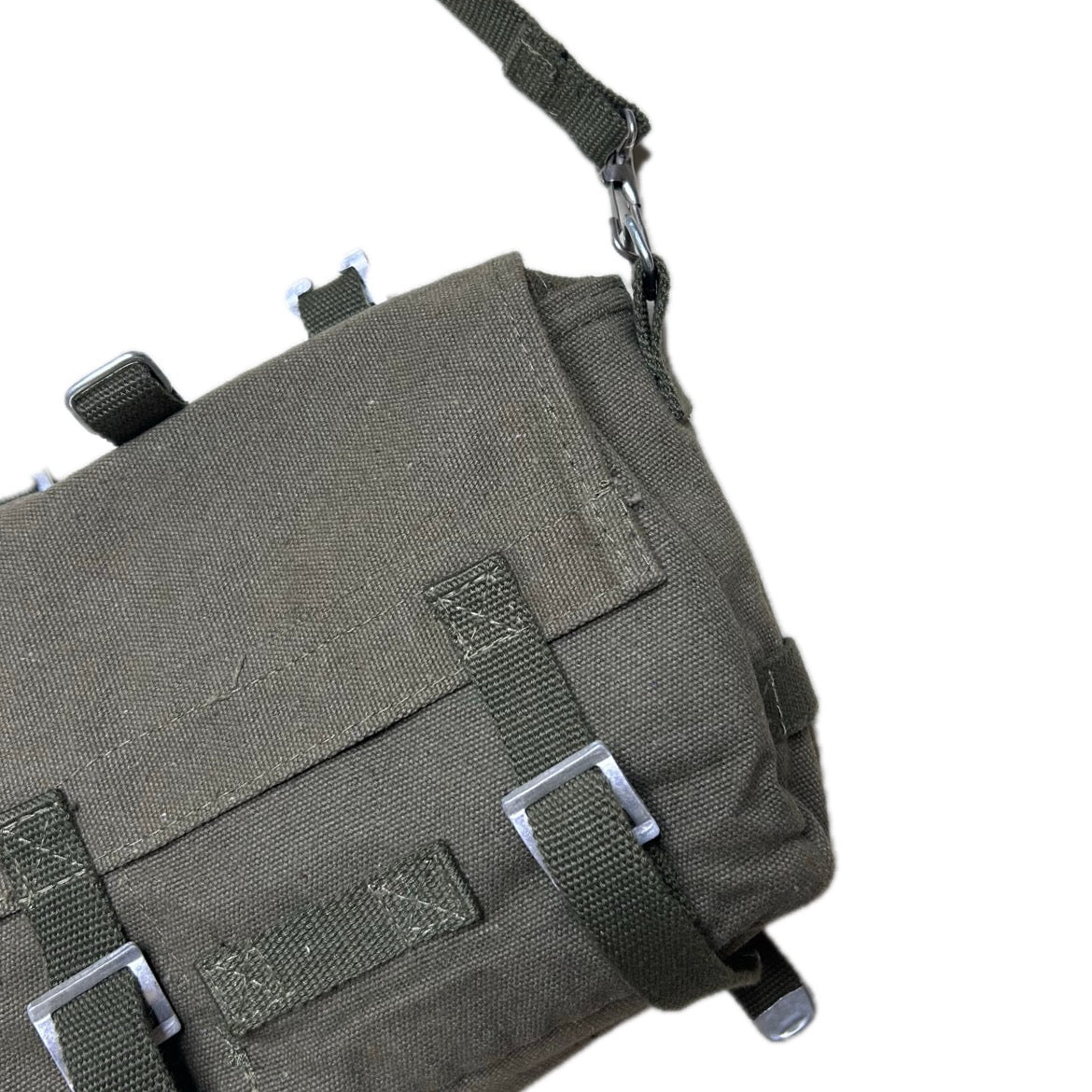 Secondhand khaki green MFH Canvas Bag 