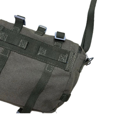 Secondhand khaki green MFH Canvas Bag 
