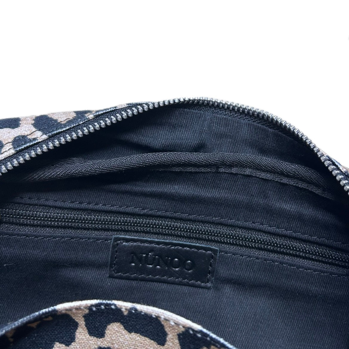 Secondhand Nunoo Bag with Leopard Print 