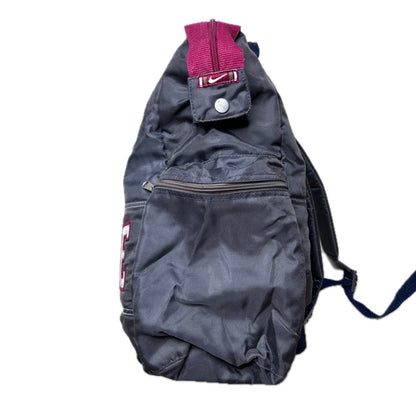 Vintage grey, red and blue nylon Nike Backpack 