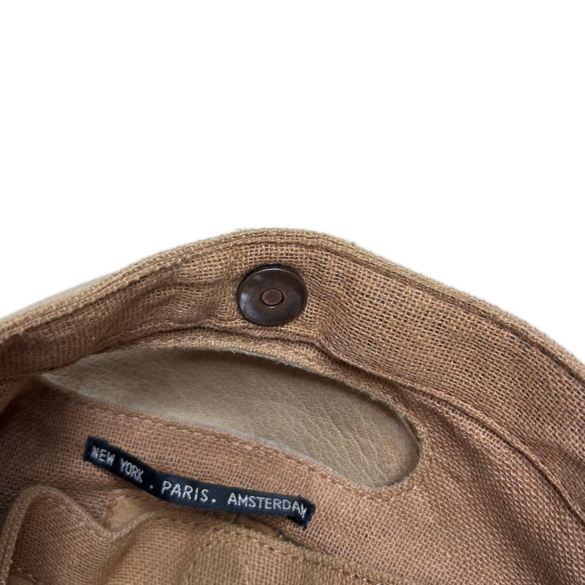 Secondhand beige leather Scotch & Soda Bag / Clutch