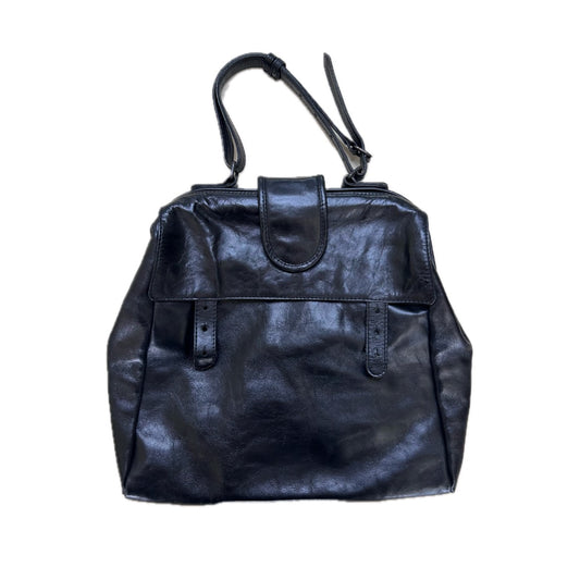 Secondhand black leather Comptoir des Cotonniers Bag