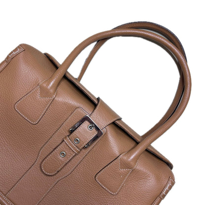 Secondhand brown leather Heyraud Bag 