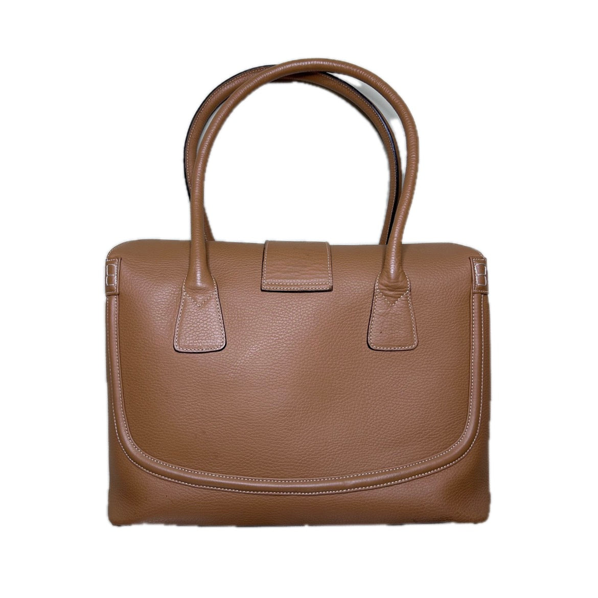 Secondhand brown leather Heyraud Bag 