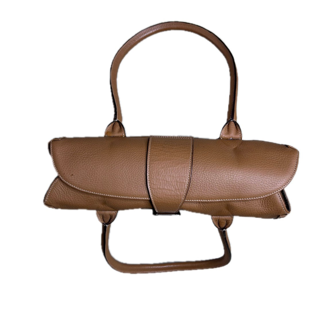 Secondhand brown leather Heyraud Bag 