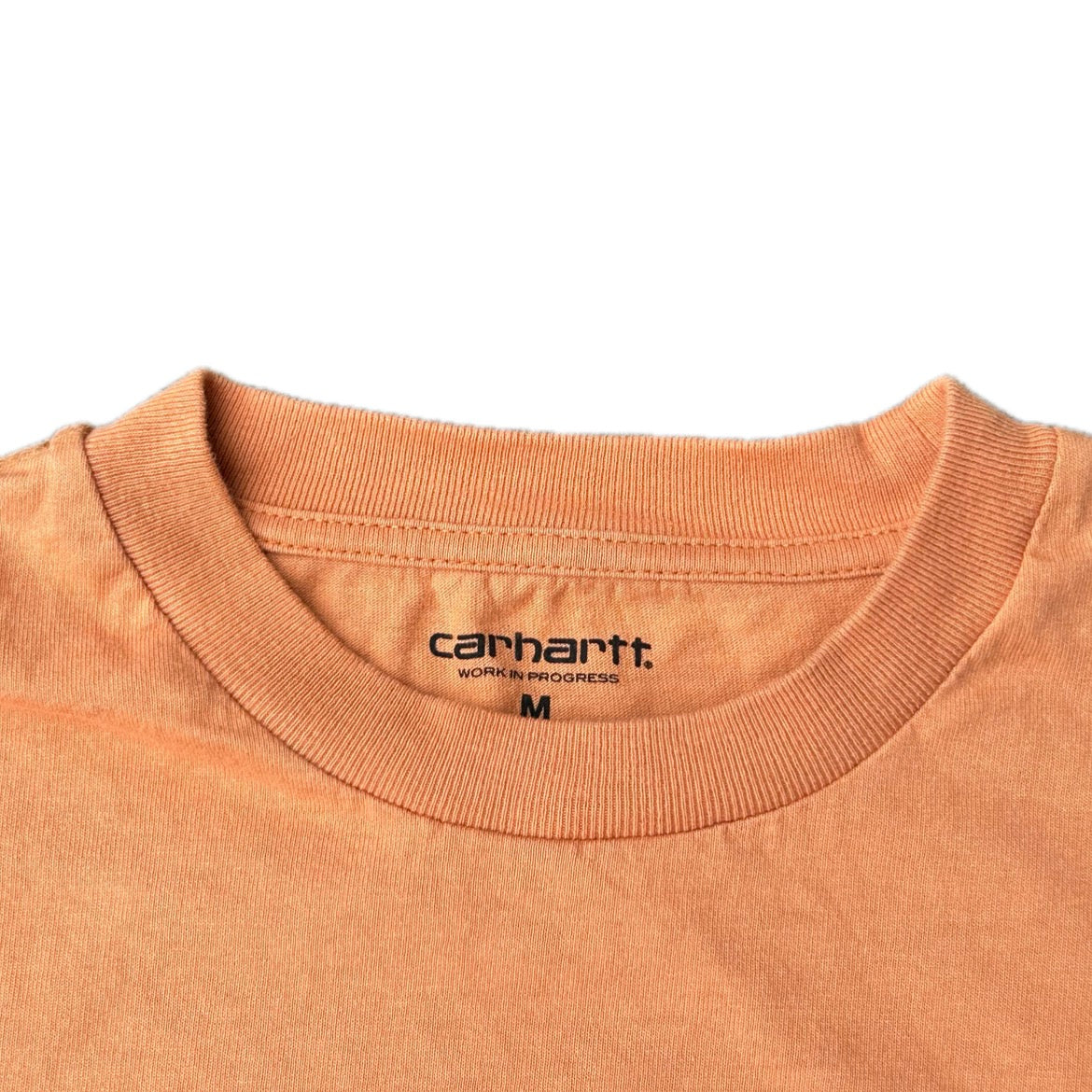 Secondhand cotton orange Carhartt T-Shirt 