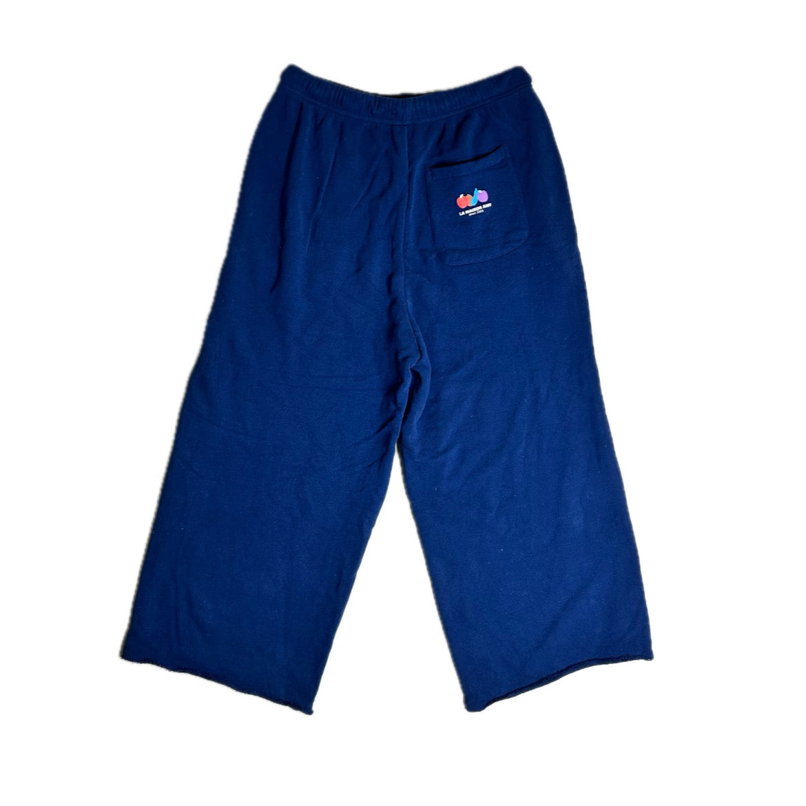 Secondhand dark blue cotton American Vintage Capri Sweatpants