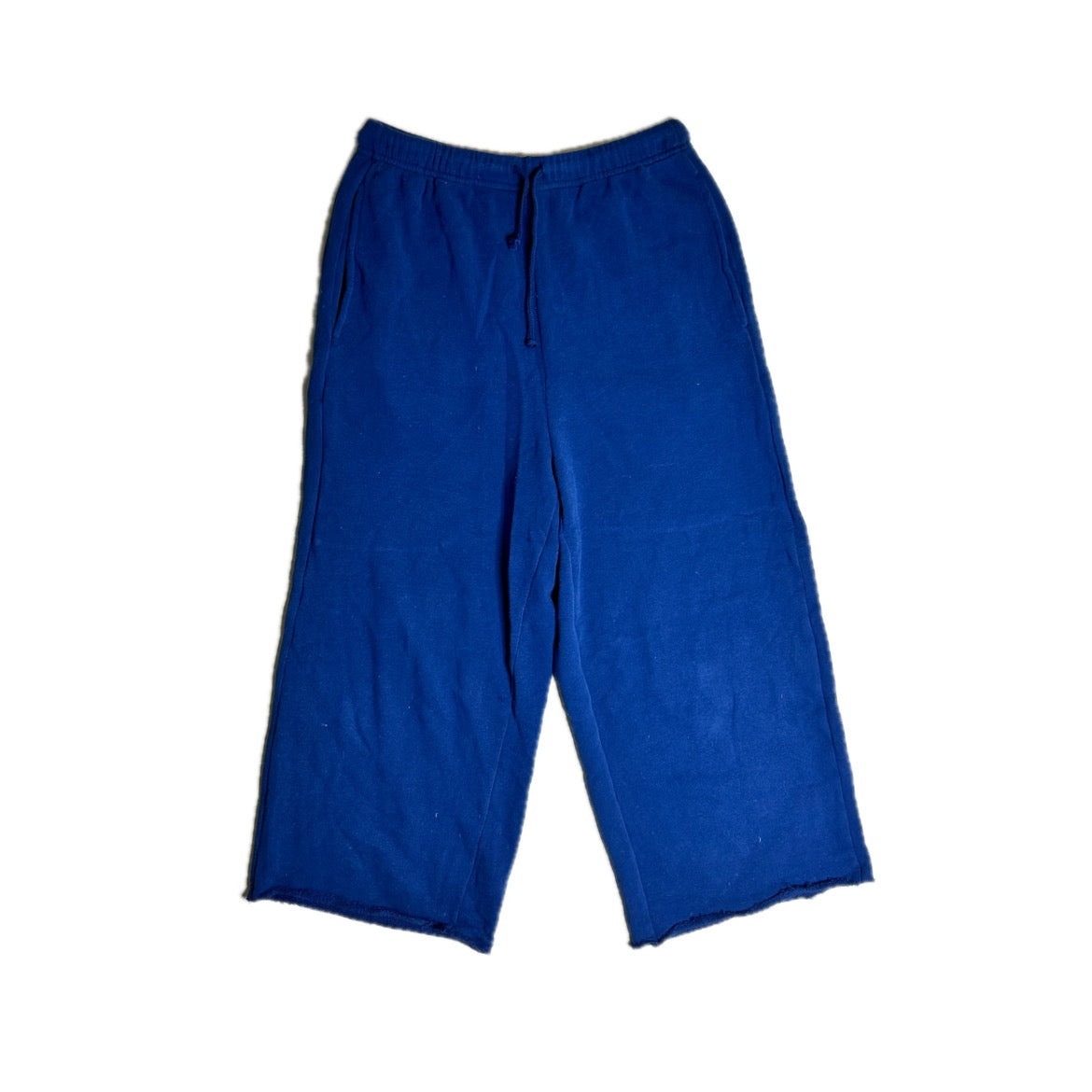 Secondhand dark blue cotton American Vintage Capri Sweatpants