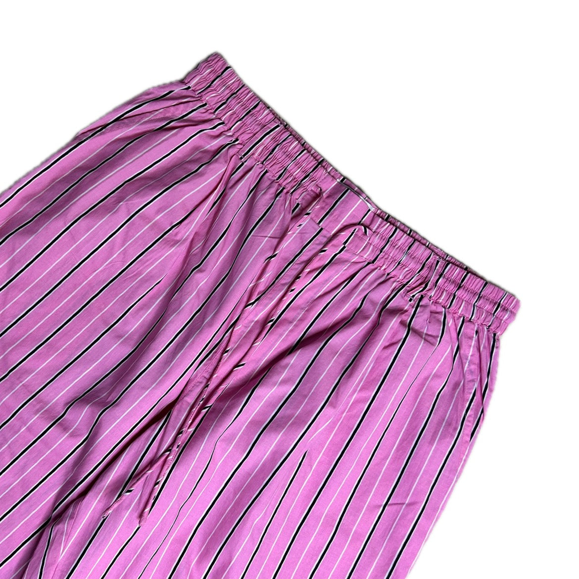 Secondhand pink striped cotton Damson Madder Pants 