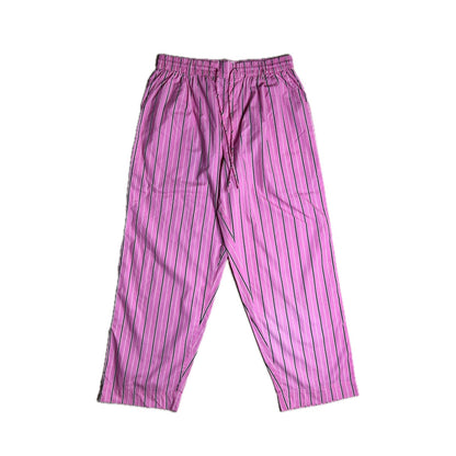 Secondhand pink striped cotton Damson Madder Pants 