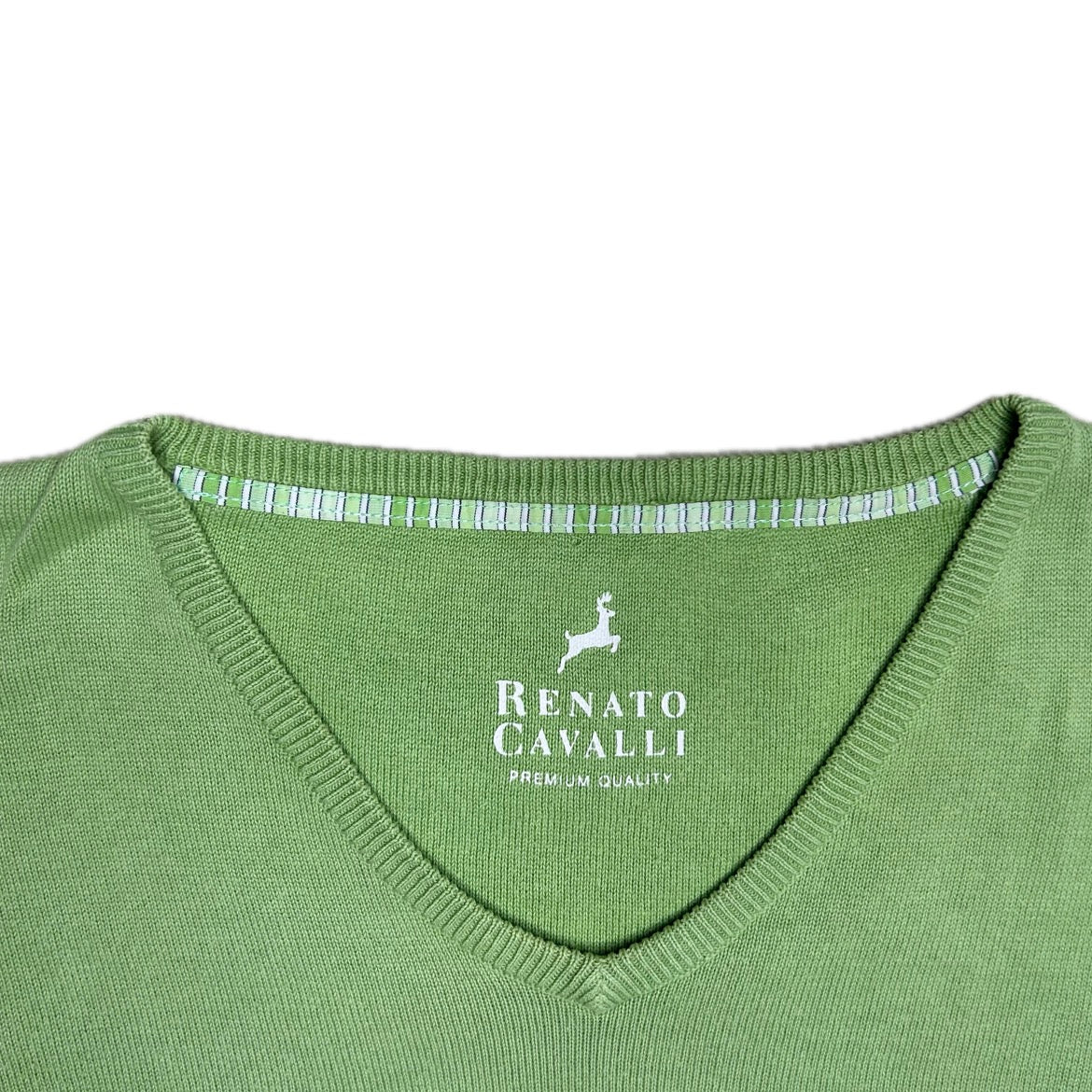 Secondhand green cotton Renato Cavalli Sweater 