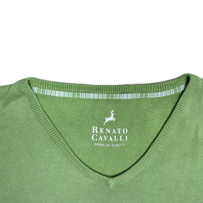 Secondhand green cotton Renato Cavalli Sweater 