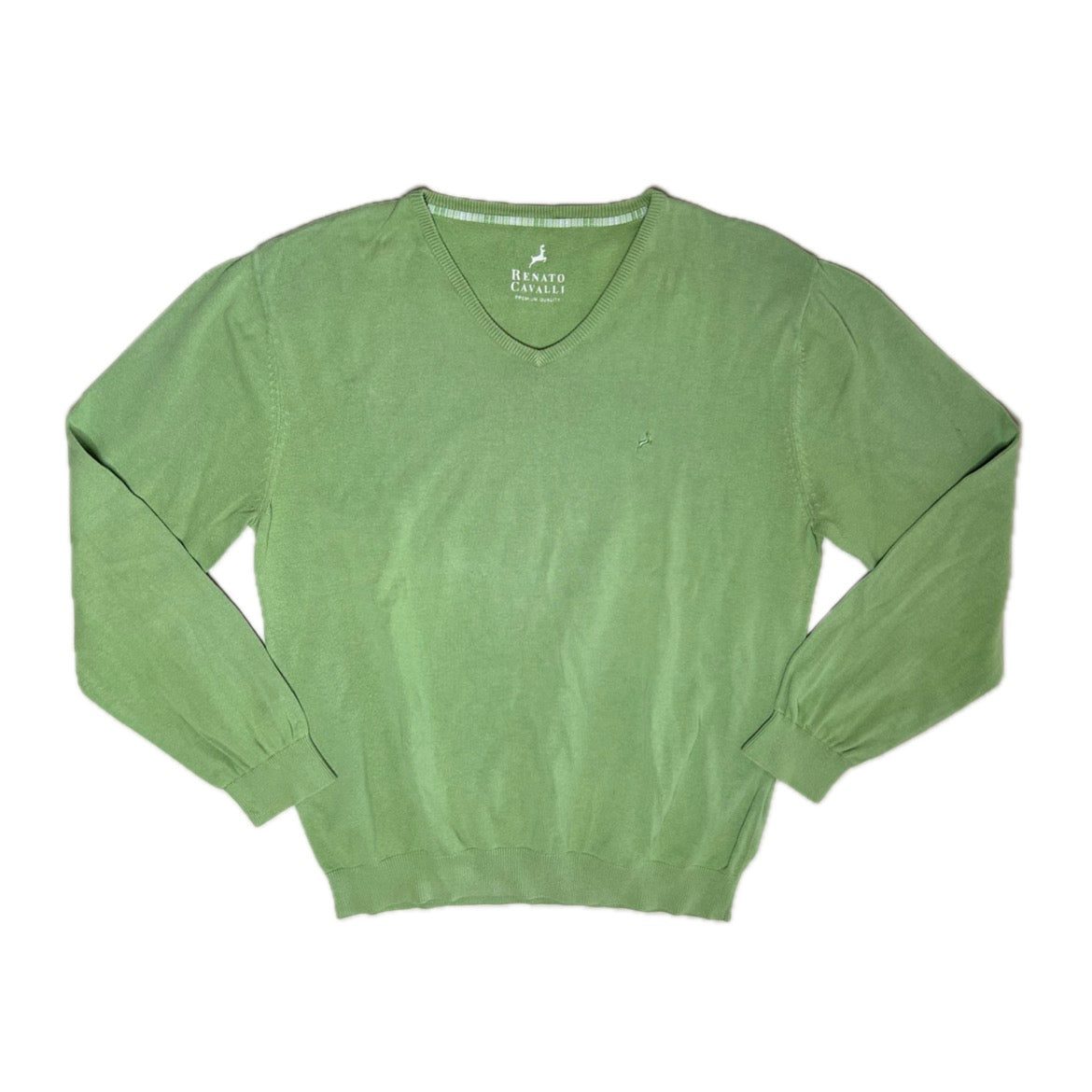 Secondhand green cotton Renato Cavalli Sweater 
