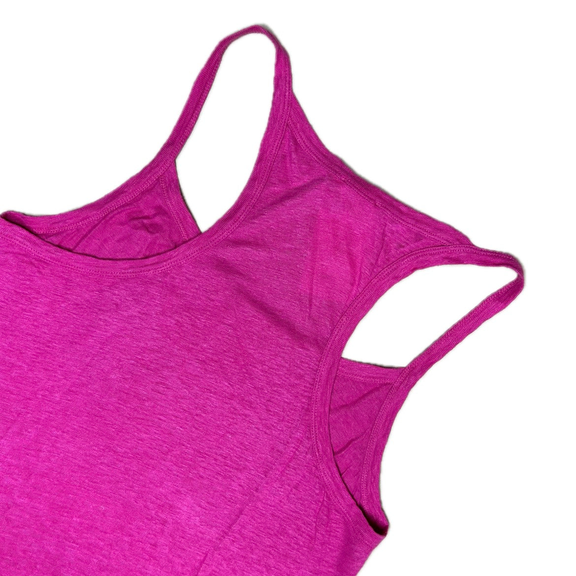 Secondhand pink linen American Vintage Top with Racerback 
