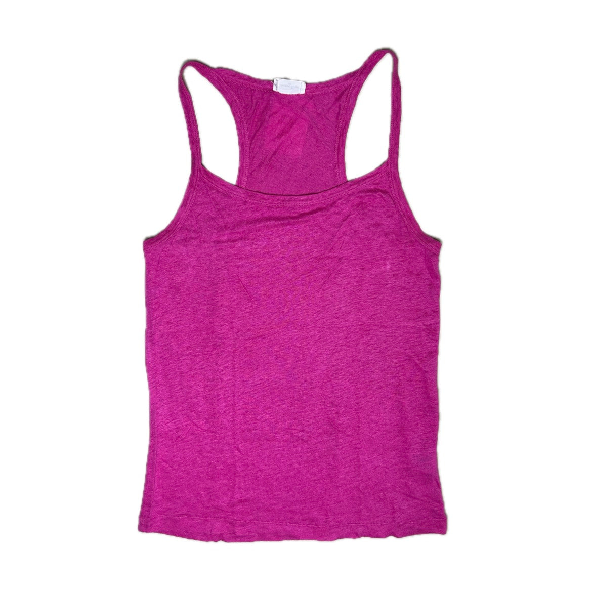 Secondhand pink linen American Vintage Top with Racerback 