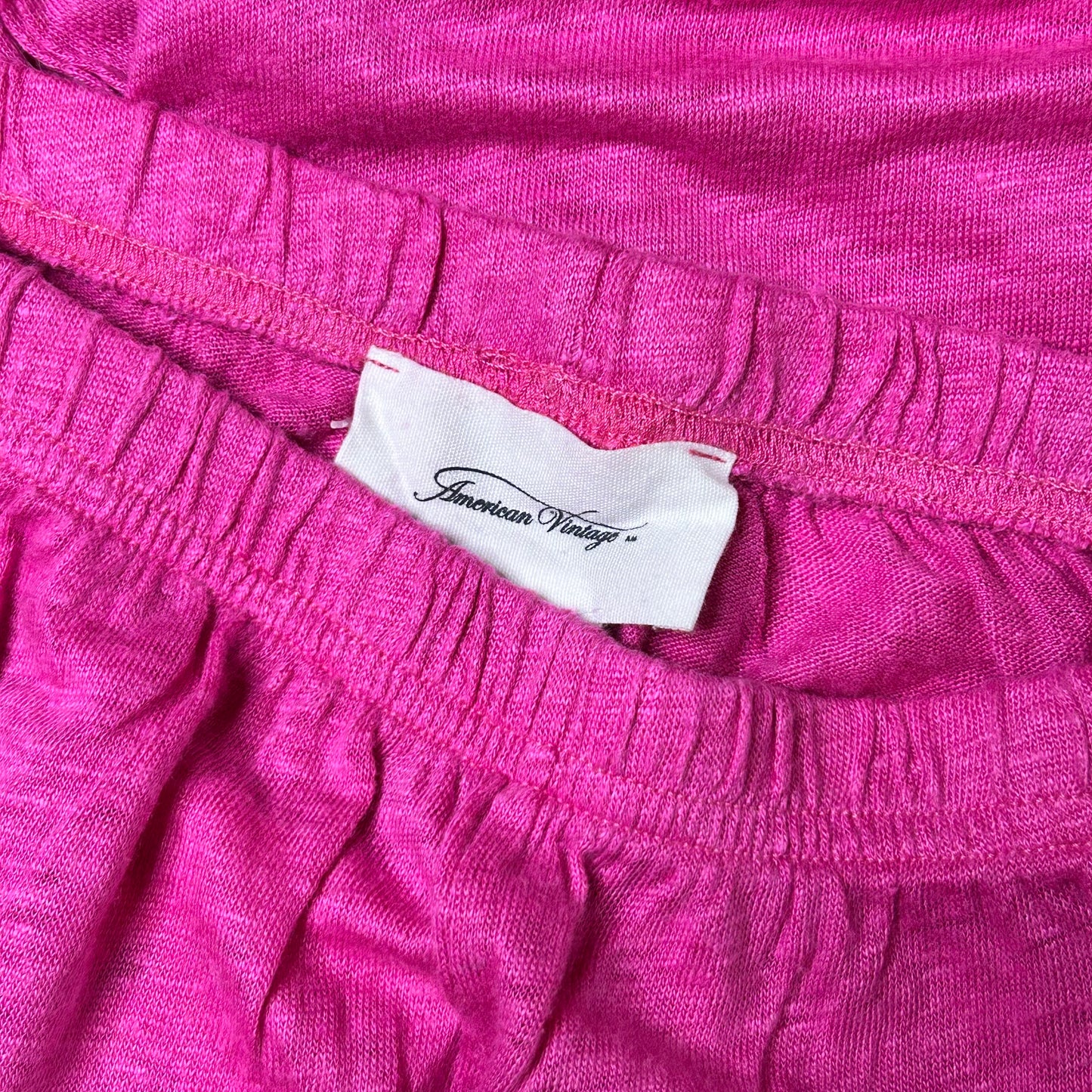 Secondhand pink linen American Vintage Pants  