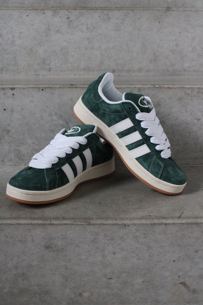 Secondhand green and white Adidas Campus 00s Sneakers