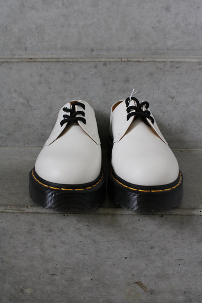 Secondhand white leather Dr. Martens 1461 Bex Shoes 
