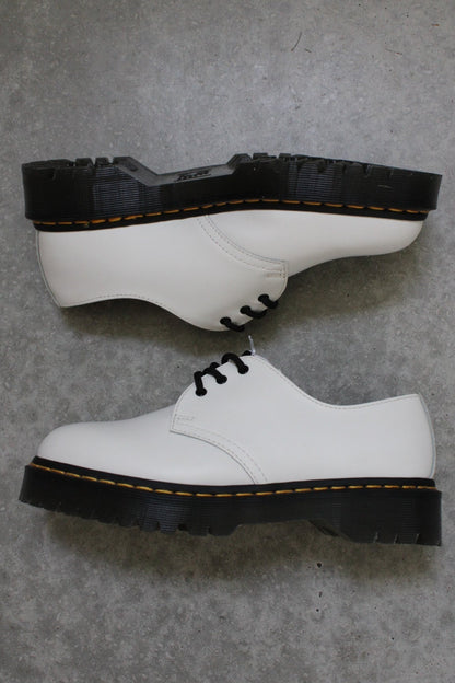 Secondhand white leather Dr. Martens 1461 Bex Shoes 
